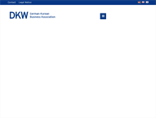 Tablet Screenshot of korea-dkw.de